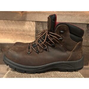 Avenger Men's Waterproof Work Boot Composite Toe‎ - A7221 Brown Workboot 12